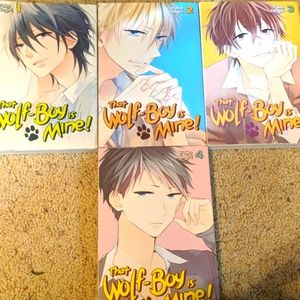 That wolf boy is mine manga volume 1-4